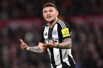 Kieran Trippier in action for Newcastle United
