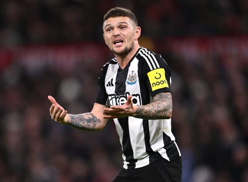 Kieran Trippier in action for Newcastle United