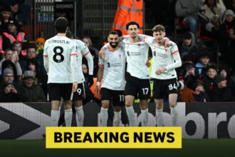 Liverpool FC players celebrate
