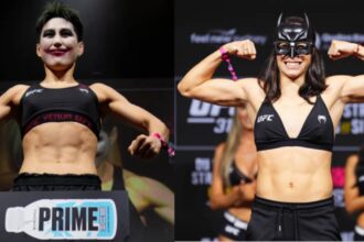 MMA Fans Lose It Over the Batman Vs. Joker Fight at UFC 312