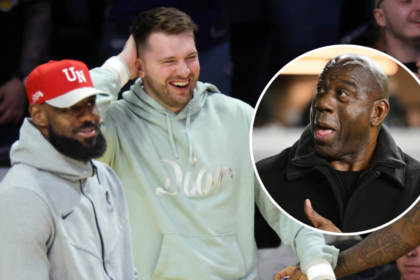 Magic Johnson is eager to see 'NBA's most exciting player' test Luka Doncic-LeBron James led LA Lakers