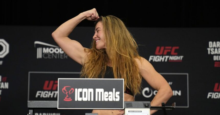 Miesha Tate set to return against Yana Santos at UFC Fight Night event on May 3