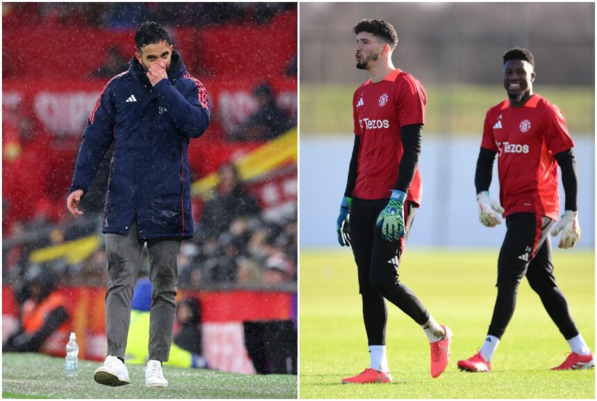 Ruben Amorim and Andre Onana