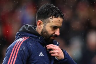 Ruben Amorim during Man United