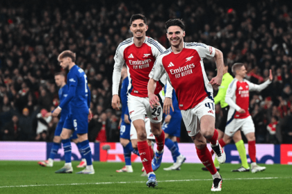 PSG make €135m bid for Arsenal star Declan Rice