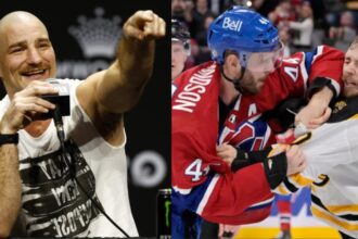 Sean Strickland Basks in the Chaos of USA's Big Win Over Canada: 'I Love Me Some Hockey Fights'