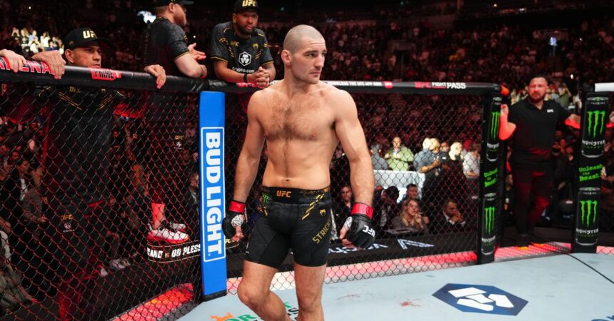 Sean Strickland’s head coach reacts to critics of having Alex Pereira in corner at UFC 312