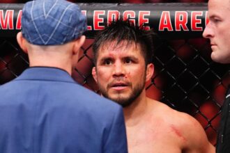 Song Yadong wins after Henry Cejudo can’t continue following nasty eye poke in UFC Seattle main event