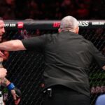 UFC Seattle video: Austin Vanderford earns dominant stoppage win, Nikolay Veretennikov shoves him after the fight