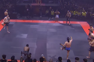 Watch insane 10-man royal rumble fight, car MMA, and more from Dogfight Wild Tournament 3