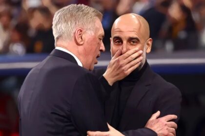 “I lied to you” – Manchester City boss Pep Guardiola on his team having “one percent” chance to beat Real Madrid in Champions League play-off round (Video)