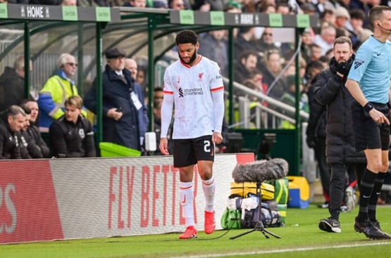 Liverpool boss Arne Slot provides fitness updates on Trent Alexander-Arnold and Joe Gomez ahead of rescheduled Merseyside Derby (Video)