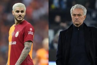 Fenerbahce boss Jose Mourinho refuses to respond to taunt from Galatasaray star Mauro Icardi (Video)