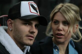 Mauro Icardi and Wanda Nara