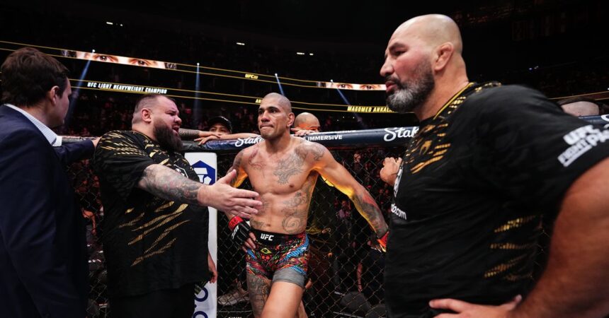 Alex Pereira coaches disagree with UFC 313 decision, promise ‘Poatan 2.0’ in Magomed Ankalaev rematch