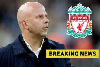 Liverpool manager Arne Slot