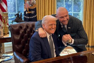 Conor McGregor visits White House, tells Donald Trump ‘his work ethic is inspiring’