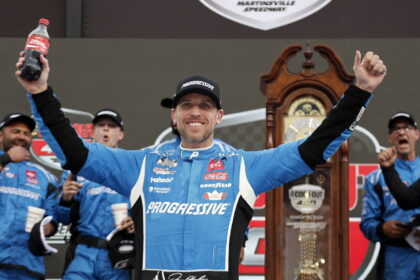 Denny Hamlin jokes he is the ‘king of irrational confidence’ after ending Martinsville win drought