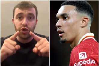 Fabrizio Romano and Trent Alexander-Arnold