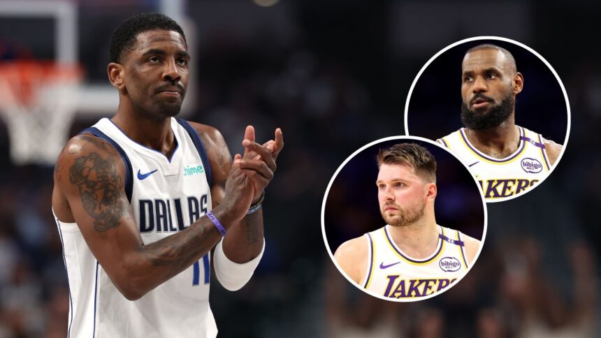 Jason Kidd reacts to Kyrie Irving injury, Luka Doncic and LeBron James post messages after Dallas Mavericks blow