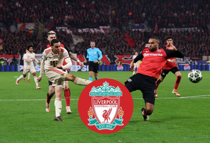 Jonathan Tah in action for Bayer Leverkusen against Bayern Munich