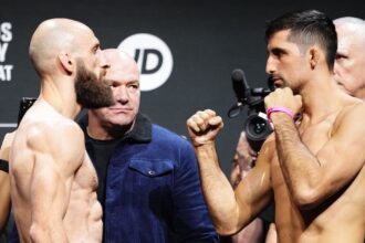 Kaue Fernandes aims to shock Ilia Topuria with win over Georgia’s Guram Kutateladze at UFC London