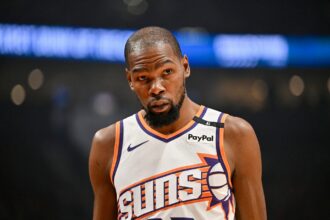 Kevin Durant is 'mentally done', worrying claim made about Phoenix Suns star's career by outspoken analyst