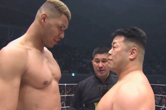 King Edokpolo’s Towering Frame Overwhelms Ryo Sakai in Stunning TKO Win at RIZIN 50 エドポロキング