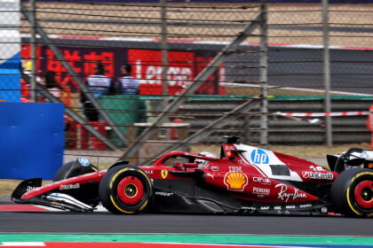 Lando Norris lands flexi-wing joke at Ferrari over Charles Leclerc damage