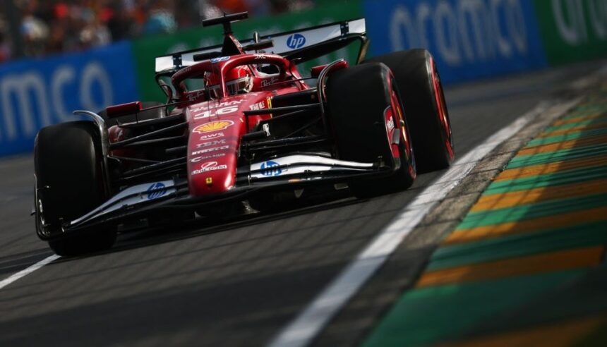 Leclerc leads Piastri in second Australian GP practice