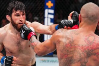 Magomed Ankalaev Claims He 'Didn't Put Much Effort' into His 12 Failed Takedown Attempts Against Alex Pereira