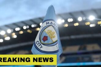 Man City corner flag