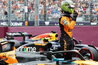 Norris leads comfortable McLaren front-row lockout at Australian GP