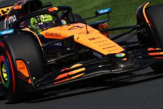 Norris tops opening F1 practice in Australia after big Bearman crash
