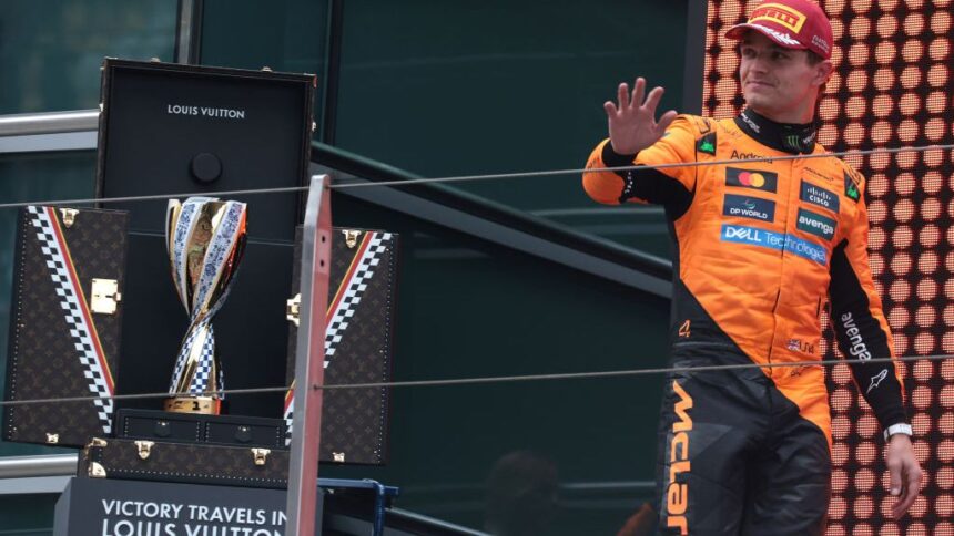 Norris ‘very lucky’ to finish Chinese GP due to brake problems
