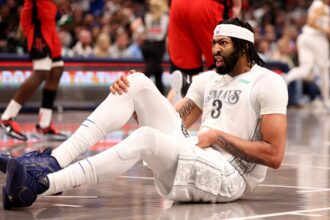 Rachel Nichols gives verdict on whether Nico Harrison should trade Anthony Davis away from Mavericks after Kyrie Irving injury