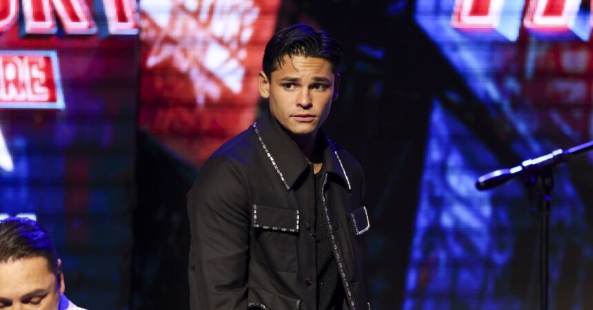 Ryan Garcia, Devin Haney get into war of words over first fight: ‘That Ostarine don’t help you block a left hook, bro’