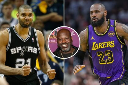 Shaquille O’Neal compares LeBron James and Lakers’ 2020 NBA championship to Tim Duncan and Spurs’ 1999 win