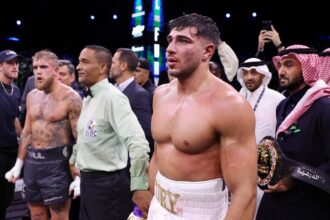 Tommy Fury scoffs at Jake Paul boasting he can beat Anthony Joshua, Paul responds