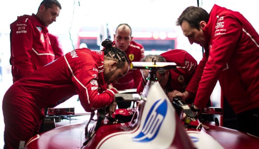 Top to bottom: Ferrari’s 24-hour pendulum swing in China