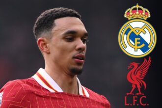 Trent Alexander-Arnold in action for Liverpool