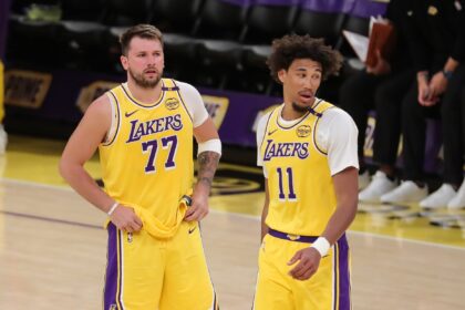 Trey Murphy on what stood out about playing against Luka Doncic's Lakers, raves about Jaxson Hayes