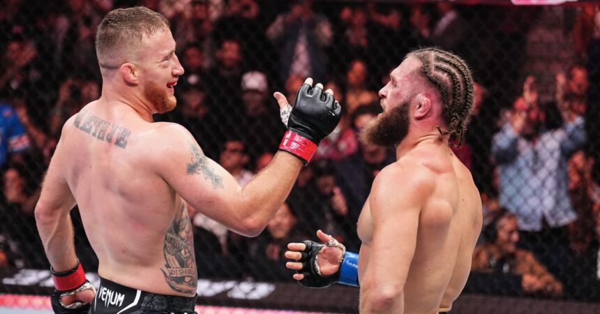 UFC 313 bonuses: Justin Gaethje vs. Rafael Fiziev wins Fight of the Night again