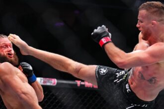 UFC 313 results: Justin Gaethje scores vicious knockdown on Rafael Fiziev, ultimately wins unanimous decision