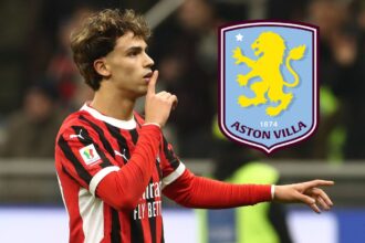 Report: Aston Villa reignite move for AC Milan attacker who is set for summer move