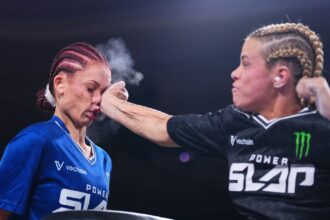 Video: Paige VanZant wants women’s titles introduced after latest win at Power Slap 12: ‘We’re here to knock b*tches out’