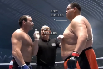Watch: 500 lb Sumo Facing a UFC Veteran - The Epic Don Frye vs. Akebono Showdown