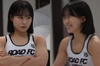 Watch Korean MMA Fighter Photo Shoot Laugh Creates Viral Moment and Steals Hearts Ahead of Rizin 50 Park Seo-young 박서영