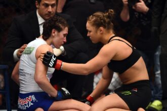 Watch Ronda Rousey train with former opponent Cat Zingano, hit mitts again after returning to gym