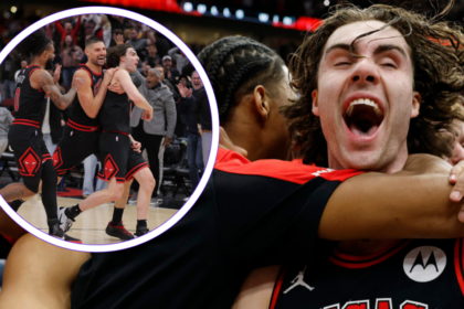 What happened in Chicago Bulls locker room after Josh Giddey scored spectacular half court game winner